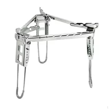 Складная треугольная стойка для плиты, гриль, компактная посуда, горшок из нержавеющей стали для наружного использования
