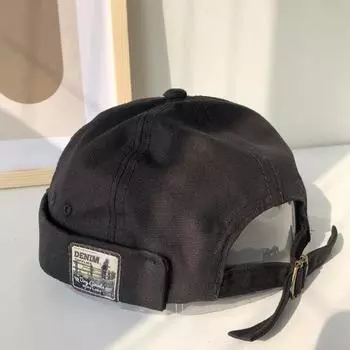 Складная тюбетейка в стиле ретро, мужская матросская кепка, женская теплая кепка-ведро с манжетами, шляпа без полей армия зеленый