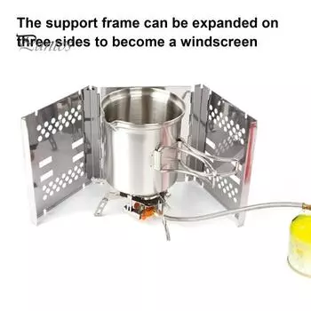 Складная уличная печь-гриль для барбекю с сумкой для хранения, прочная многофункциональная печь из нержавеющей стали для кемпинга, пикника, мини-гриль для барбекю, угольная печь серебряный