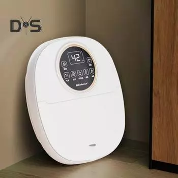 Складная ванна для ног с подогревом, красным светом, функцией таймера, контролем температуры, компактный размер, массажер для снятия стресса A