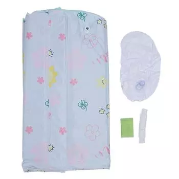 Складная ванна, портативная ванна для замачивания, горячая вода, универсальная для взрослых и детей, для круглогодичного использования 70x66cm / 27.6x26.0in