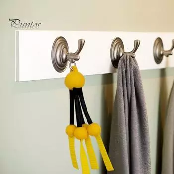 Складная вешалка-банан под шкафом, прочный, устойчивый к ржавчине держатель для бананов, органайзер для кухни с свежестью бананов жёлтый