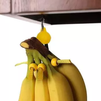 Складная вешалка-банановый крючок под шкафом, прочный, устойчивый к ржавчине держатель для бананов