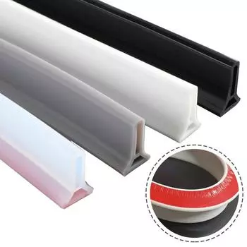 Складная водная пробка 50 мм, барьерная полоса для удержания воды, разделение сухого и влажного воздуха 100cm чёрный