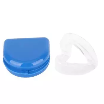 Складная защита от бруксизма, помощь при апноэ, анти-скрежетание, остановка храпа, двухслойный мундштук