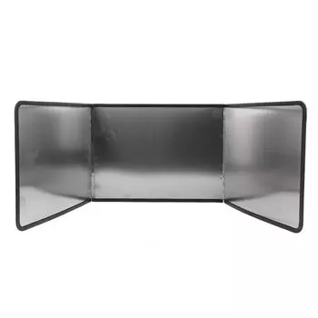 Складная защита от брызг на плите, антипригарный защитный экран от брызг масла для готовки, кухонный фартук 30x40x40cm