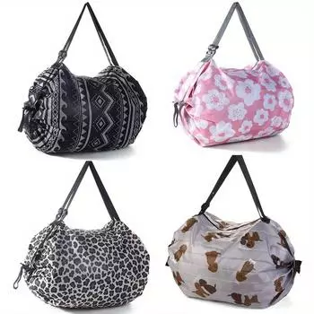 Складная женская сумка для покупок, сумка через плечо, нейлоновая сумка, ультралегкие сумки-тоут, большая вместимость, дорожная пляжная сумка для хранения