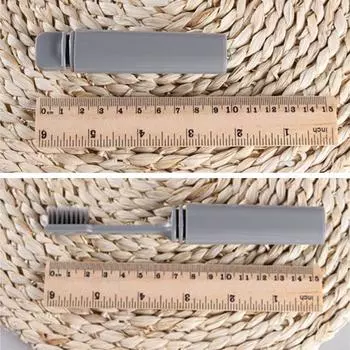 Складная зубная щетка для путешествий, переносные туалетные принадлежности, мягкая зубная щетка для волос 1pcs