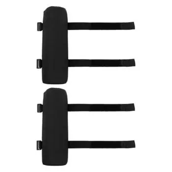 Складное кресло-реклайнер Подушка Подлокотник Обивка Прочный материал Черный Аксессуары