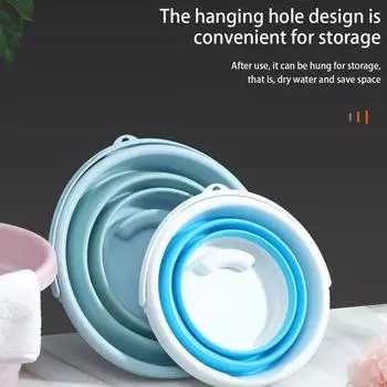 Складное ведро, экономящее место, для активного отдыха на природе, детское ведро для рыбалки на открытом воздухе