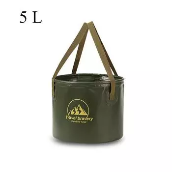 Складное ведро для кемпинга на открытом воздухе, многофункциональное, большой вместимости, портативное, ведро для рыбалки, для хранения, телескопическое, ведро для хранения воды для автомобиля