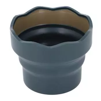 Складное ведро для мытья кистей, силиконовый портативный стакан для воды, держатель для кистей, очиститель для WA