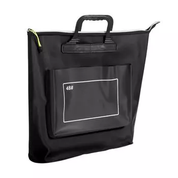 Складное ведро для рыбы 48 л ЕВА Утолщенное Водонепроницаемое Защита от протечек Дизайн с боковым карманом на молнии с