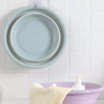 Складное ведро для швабры, складная переносная раковина для мытья посуды, ведро большой емкости, цветное: Розовый, Фиолетовый, Зеленый Default Item