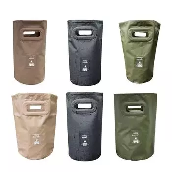 Складное ведро для воды 15 л/20 л для хранения в кемпинге, складной портативный контейнер для хранения воды,