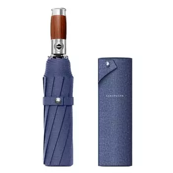 Складной автоматический зонт Cold 10 Reinforced Super Water UV Wind для солнечной и дождливой погоды One Heat Light Blocking, Open/Close, Gift, Luxury, British,