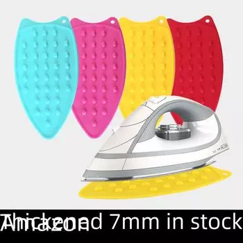 Складной бытовой однотонный силиконовый гладильный коврик, 73 г изоляционный коврик розы красного