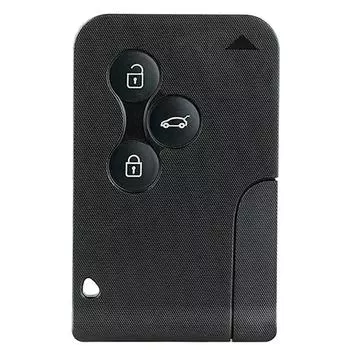 Складной чехол-брелок с 3 кнопками для Renault Clio Logan Megane 2 3