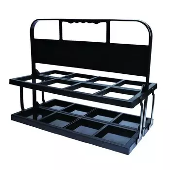 Складной чехол для бутылок ZERONOWA Squeeze Bottle Carry вмещает 8 бутылочных калибров (черный)