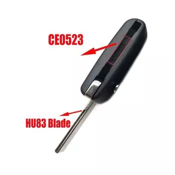 Складной чехол для ключа для Peugeot 2062073008407 Expert Partner Citroen Jumpy