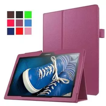 Складной чехол для планшета Lenovo TAB 3 10 Business Plus TB-X103F TB3-X70F/L, чехол-подставка для Lenovo Tab 2 A10-70F/L A10-30F/L X30F зелёный