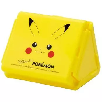 Складной чехол для рисовых шариков Skater, держатель для рисовых шариков Pikachu Face 23 Pokemon, антибактериальный FON1AG