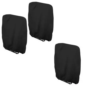 Складной чехол на стул, складные чехлы на стулья для патио, пылезащитный, всепогодный, устойчивый к ультрафиолетовому излучению, газон, патио, пляж