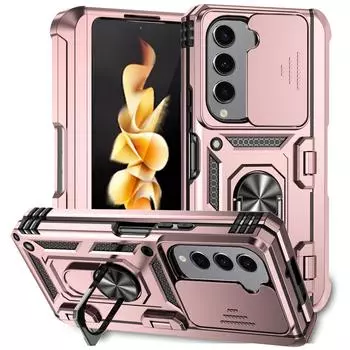 Складной чехол с магнитным кольцом-держателем для Samsung Z Fold 5 для Samsung Galaxy Z Fold 5 Fold5 Zfold5 S, чехлы-подставки со слотом для ручки for Samsung Z Fold 5