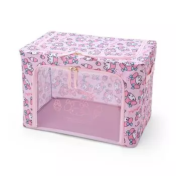 Складной чемодан для хранения вещей Sanrio My Melody с окном 313980 розовый