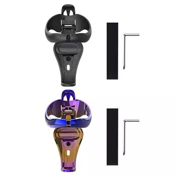 Складной держатель для бутылки, аксессуары, держатель для бутылки с водой для мотоцикла, велосипеда, DE чёрный