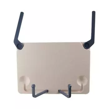 Складной держатель для книг, регулируемая полка для чтения, подставка для книг с нотами, подставка для книг с рецептами, домашняя страница жёлтый