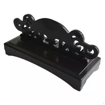 Складной держатель для подставки-витрины с веером для годовщины чёрный