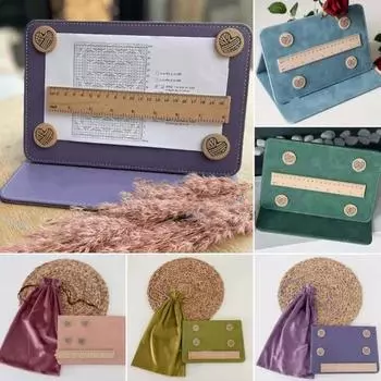 Складной держатель для схем вязания, полезный для дома, креативный подарок на выпускной One Size