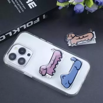 Складной держатель для телефона с милыми мультяшными животными для iPhone, Samsung, Huawei, Xiaomi, подставка для мобильного устройства, видео, ТВ-плеера