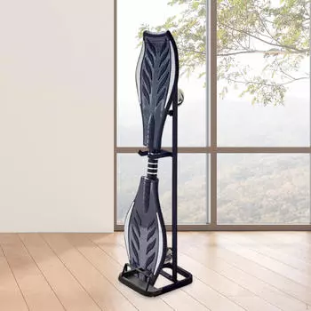 Складной держатель для велосипеда для использования в помещении и на улице, подходит для скутеров и моноциклов чёрный