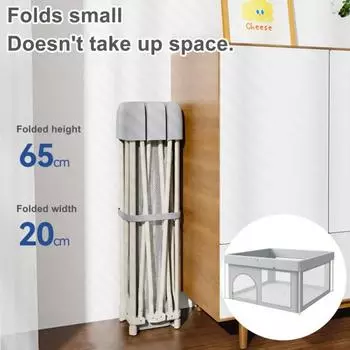 Складной детский манеж Yousheng с сумкой для хранения, 360-градусный дизайн, детский манеж, переносная игровая площадка для младенцев и малышей на открытом воздухе S