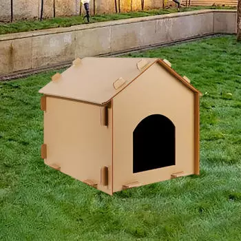 Складной домик для кошек, утепленное убежище для домашних животных, водонепроницаемое уличное убежище для бездомных животных M