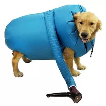 Складной фен для собак, сумка для выдувания, сумка для сушки домашних животных, сумка для ухода за домашними животными, эффективный комплект сухой сумки S