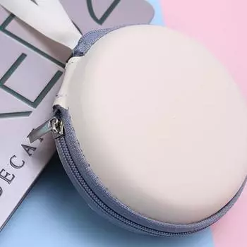Складной футляр для очков, круглая сумка для хранения, сумка на молнии, дорожная сумка для хранения солнцезащитных очков