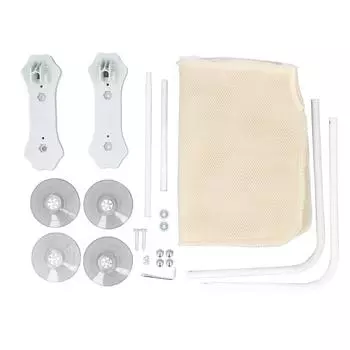 Складной гамак для кошек, прочный каркас, моющийся, устойчивый, уютный, на присоске для кошек, подоконник