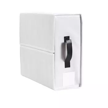 Складной контейнер для хранения постельных принадлежностей с окном, органайзер для льняного шкафа, папка-органайзер для одеяла, комплект пододеяльников, комплект простыней белый