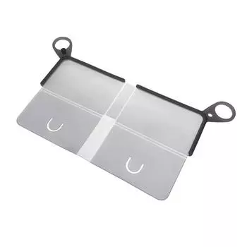 Складной контейнер для хранения защитных масок для лица, переносной контейнер для носа с силикагелем коричневый