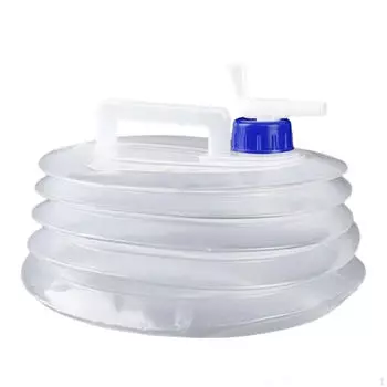 Складной контейнер для воды походный кувшин канистра ведро для кемпинга приготовления пищи 5L