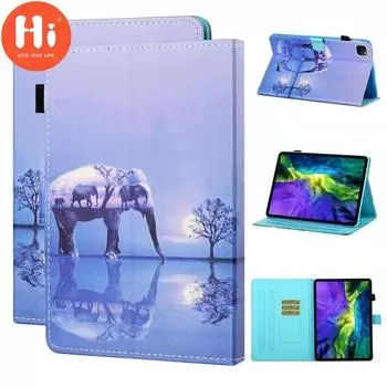 Складной кожаный чехол для планшета Hi для Ipad Pro 11 2018 10,5 2017 Air 2020 4 для Ipad 10,2 2019 Mini 2 5 Smart Sleep Wake с рисунком, чехол для планшета