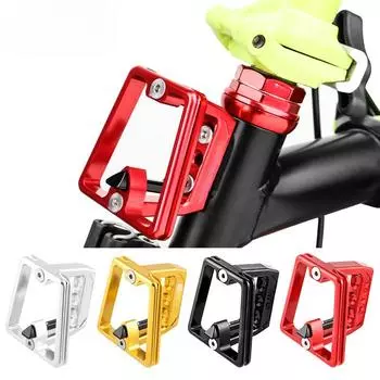 Складной кронштейн для передней сумки для велосипеда, кронштейн для крепления на переднюю сумку для велосипеда Brompton Dahon