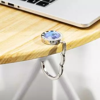 Складной крючок для сумки Yousheng с магнитом, противоскользящий дизайн, универсальная совместимость, компактный портативный крючок для вешалки для сумочки оранжевый