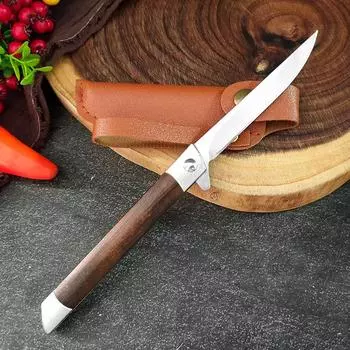 Складной кухонный нож, нож для резки, фруктовый нож, кованый нож для обвалки, поварской нож из нержавеющей стали, кухонный нож для разделки мяса, кухонные принадлежности