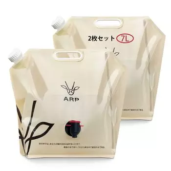 Складной кувшин для воды, сумка для воды, складной бак для воды с функцией приготовления пищи, 7 л, для кемпинга, отдыха, предотвращения стихийных бедствий, компактный, легкий, набор из 2 шт.