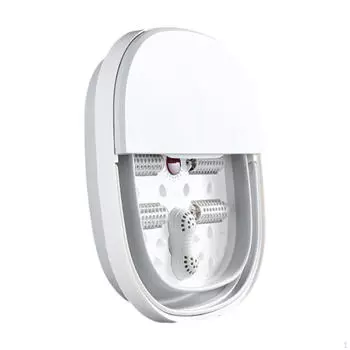 Складной массажер для ног СПА с контролем температуры, ванна для замачивания, переносные ролики для замачивания Green Anti Dry