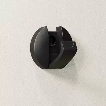 Складной настенный крючок, скрытый крючок для халата, полотенца, для дома, кухни, ванной комнаты, матовый черный/золотой вешалка для полотенец золотой